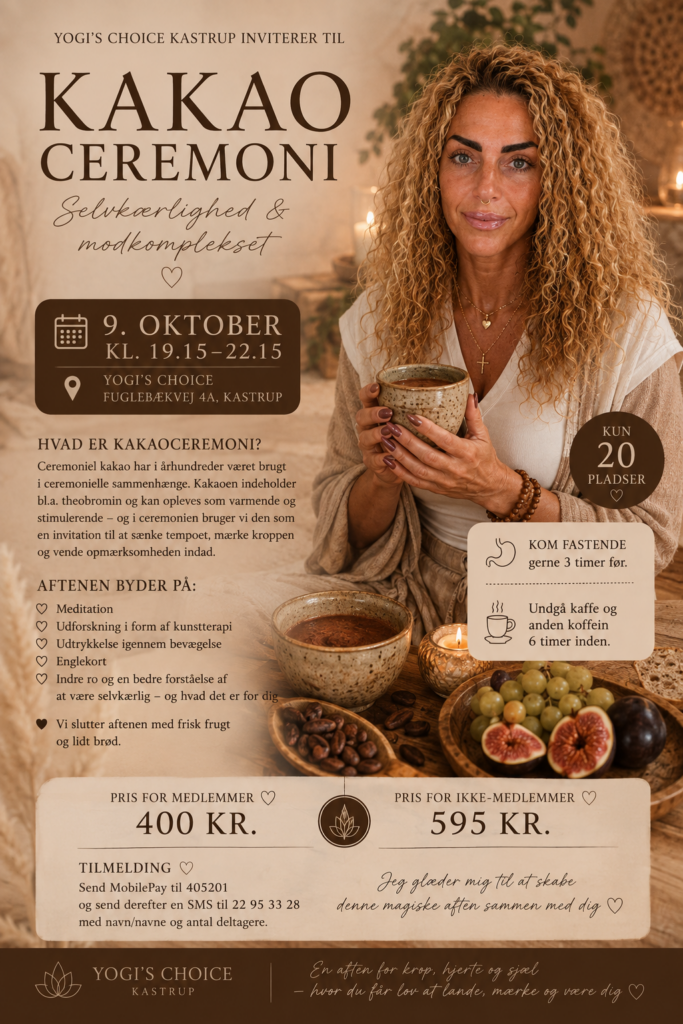 Kakaoceremoni yogis choice Kakaoceremoni i Yogis Choice 9/10